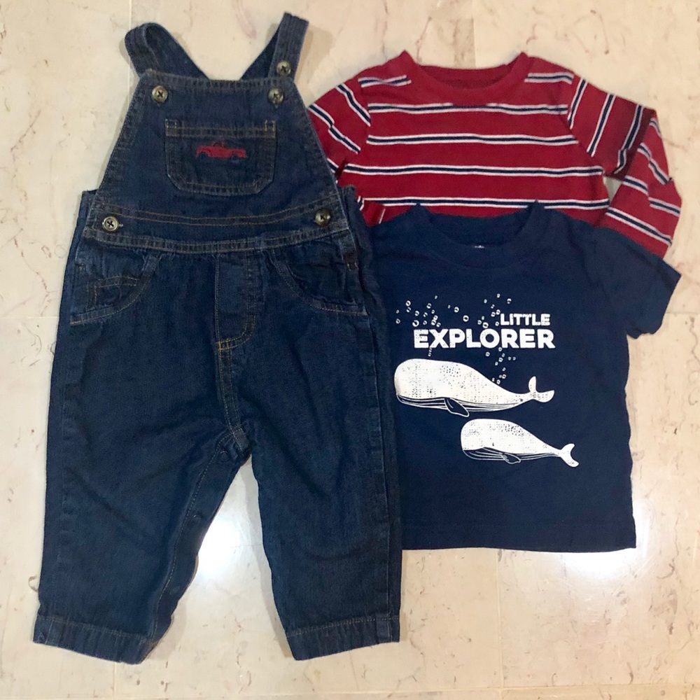 Carter’s 6 Months Overalls Outfit
